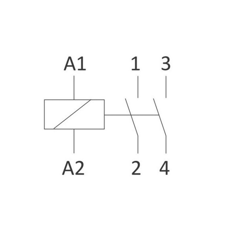 Stycznik modułowy 25A styki 2NO 24V ST25-20-24DC F&F schemat.jpg