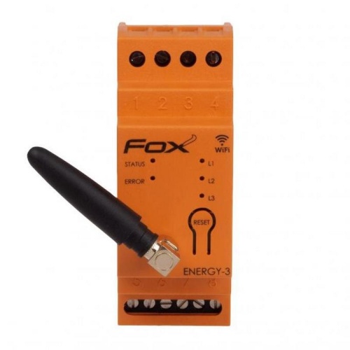 Licznik zużycia energii ENERGY-3 po wi-fi 100A trójfazowy WI-MEF-3-100 F&F front.jpg