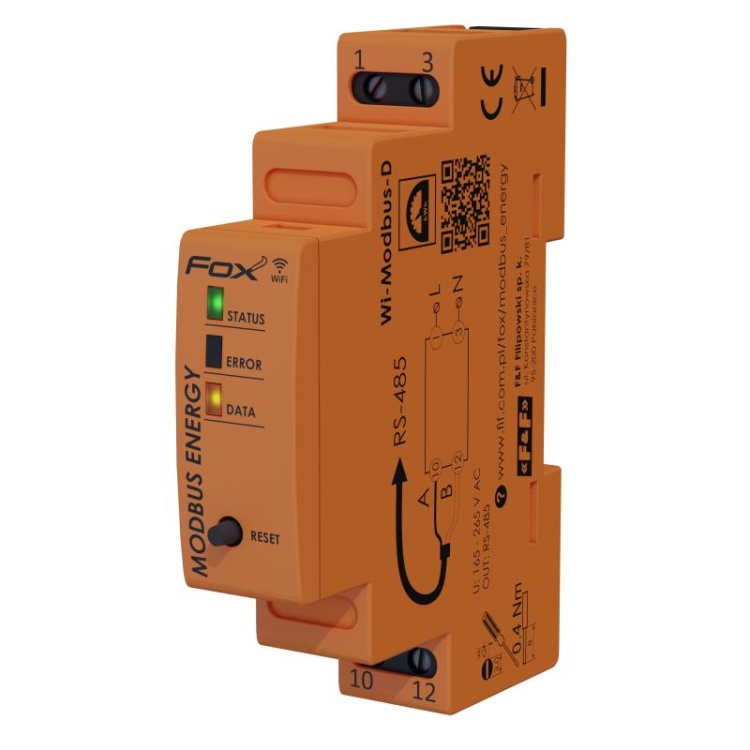 Integrator liczników energii Modbus Energy F&F bok.jpg
