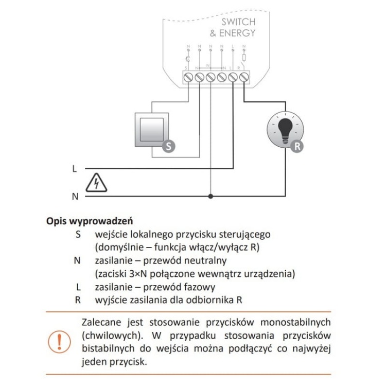 Przekaźnik Wi-Fi do puszki 230V Switch & Energy F&F schemat.jpg