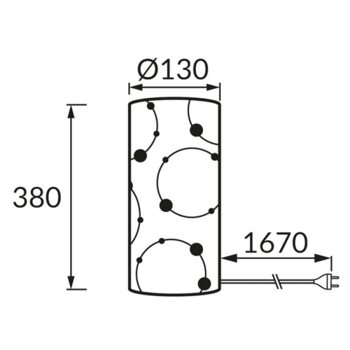Lampka stołowa LARYSA FOOT E14 max 40W IP20 czarna STRÜHM wymiary.jpg