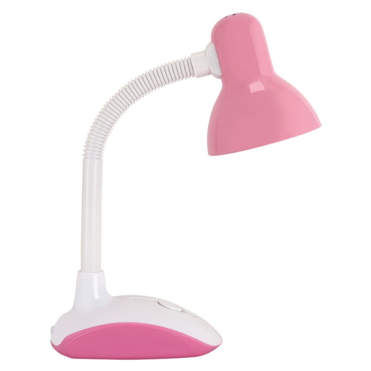 Lampka biurkowa NOBEL E27 max 15W IP20 różowa STRÜHM bok.jpg