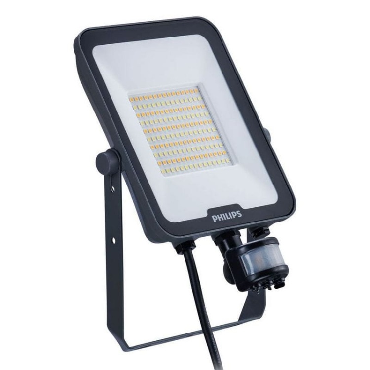Naświetlacz LED Philips Ledinaire All-in Floodlight BVP167 50W 3000/4000/6500K 5500–6000lm czujnik ruchu IP65 IK07 – Philips
