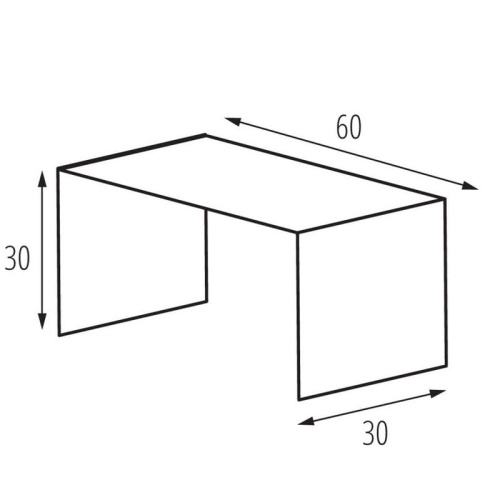 Klips RCLIP-B mocujący podtynkowy do szynoprzewodu TEAR N Kanlux 35803 wymiary.jpg