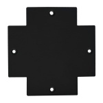 Osłona mocująca RC-CON-X na łącznik krzyżowy TEAR N czarna Kanlux 35799.jpg