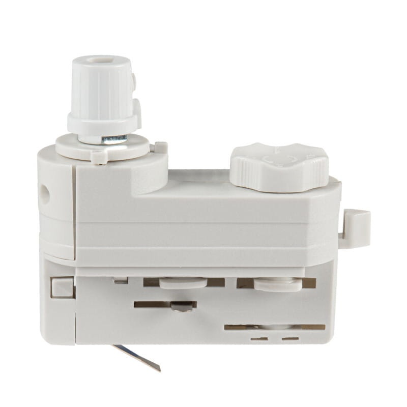 Adapter z odciążką PADAPTOR do szynoprzewodu TEAR N biały Kanlux 33266.jpg