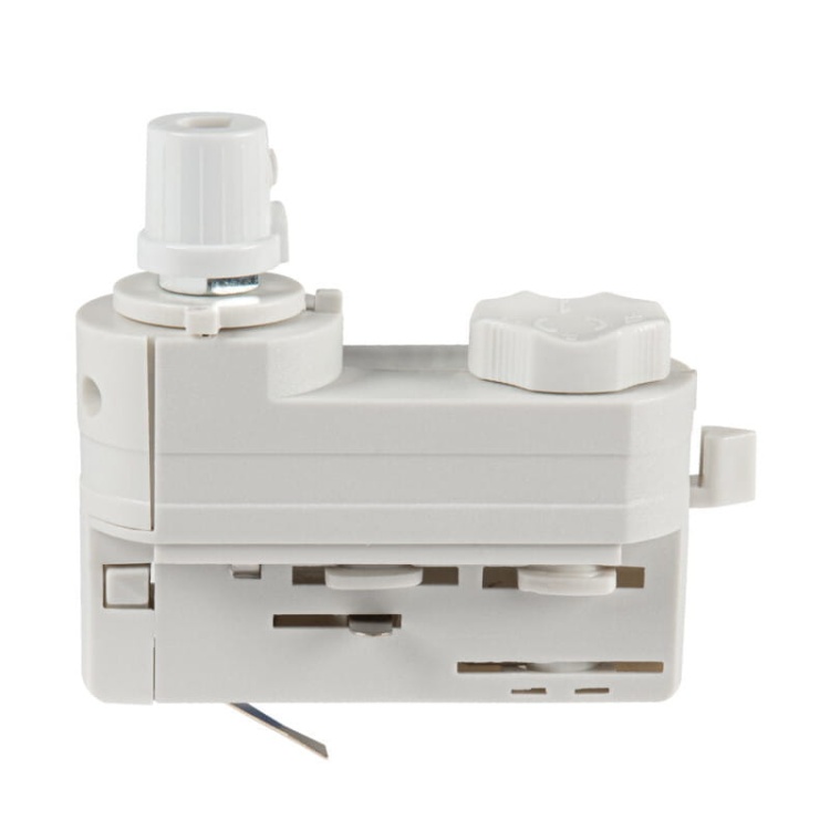 Adapter z odciążką PADAPTOR do szynoprzewodu TEAR N biały Kanlux 33266.jpg