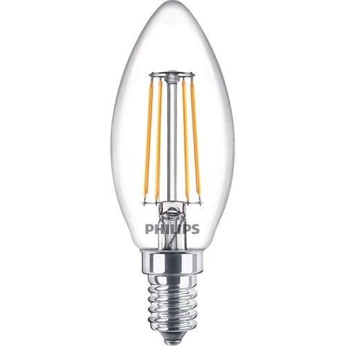 Żarówka świeczka LED CorePro LEDcandle ND 4.3-40W E14 827 B35 CLG 470lm 2700K PHILIPS