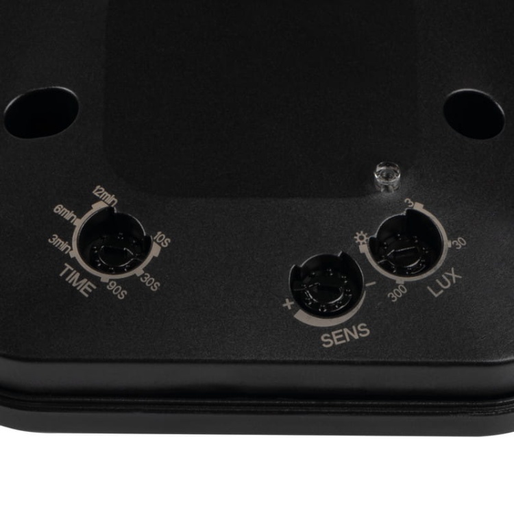 Czujnik mikrofalowy ruchu SQMOTION natynkowy detekcja 360° do 8m czarny IP20 Kanlux 37361 regulacja.jpg