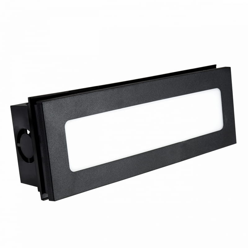 Oprawa elewacyjna ENCANTA LED 6W CCT 850lm IP54 podtynkowa czarna