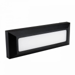 Oprawa elewacyjna LED ENCANTA 6W CCT IP54 czarna natynkowa