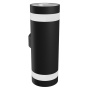 Oprawa elewacyjna podwójna TORRE RING 18W CCT 2000lm IP54 okrągła czarna Spectrum zaświecona.jpg