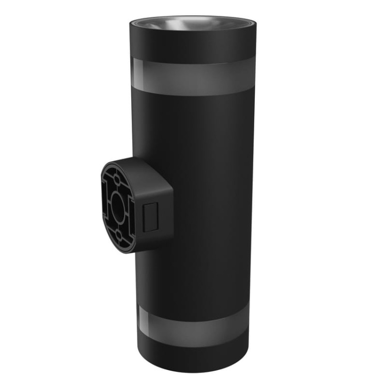 Oprawa elewacyjna podwójna TORRE RING 18W CCT 2000lm IP54 okrągła czarna Spectrum montaż.jpg