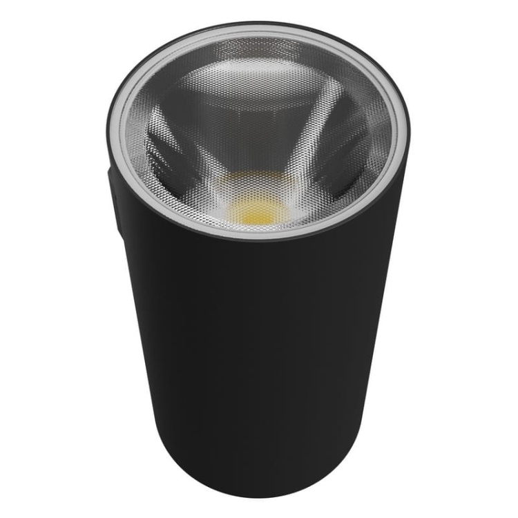 Oprawa elewacyjna podwójna TORRE 18W CCT 2000lm IP54 okrągła czarna Spectrum źródło światła.jpg