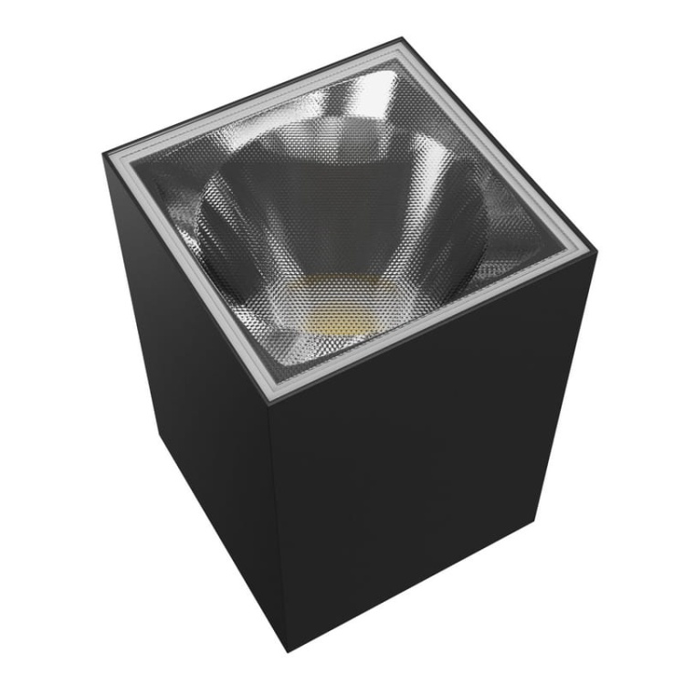 Oprawa elewacyjna TORRE 9W CCT 1000lm IP54 kwadratowa czarna Spectrum źródło światła.jpg