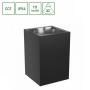 Oprawa elewacyjna TORRE 9W CCT 1000lm IP54 kwadratowa czarna Spectrum informacja