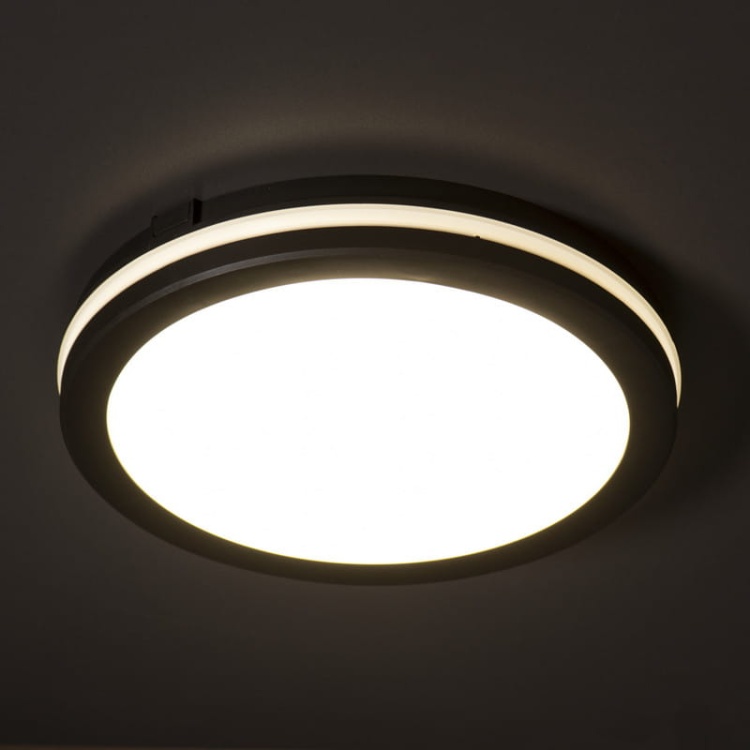 Plafoniera LED BENO ECO 12W CCT 1150lm czarna Φ200mm IP65 KANLUX 38381 neutralna barwa.jpg