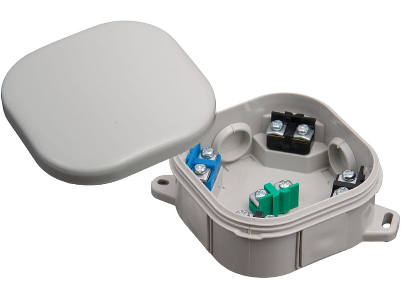 Puszka natynkowa hermetyczna PH92x92 klik IP54 szara PAWBOL