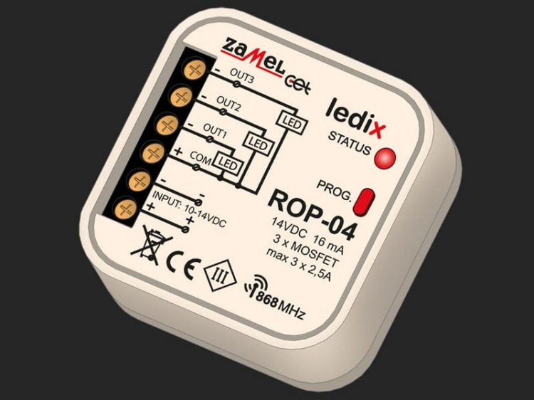 Radiowy odbiornik dopuszkowy ROP-04