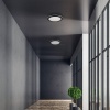 Plafoniera LED BENO ECO 12W CCT 1150lm czarna Φ200mm IP65 KANLUX 38381 aranżacja.jpg