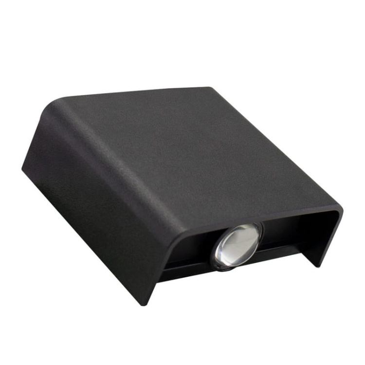 Kinkiet LED dwukierunkowy LUNARIX 1 2W CCT 200lm IP54 czarny Spectrum bok.jpg