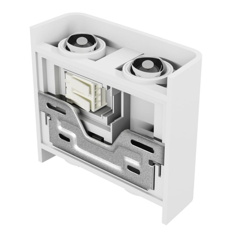 Kinkiet LED dwukierunkowy LUNARIX 2 4W CCT 400lm IP54 biały Spectrum tył.jpg