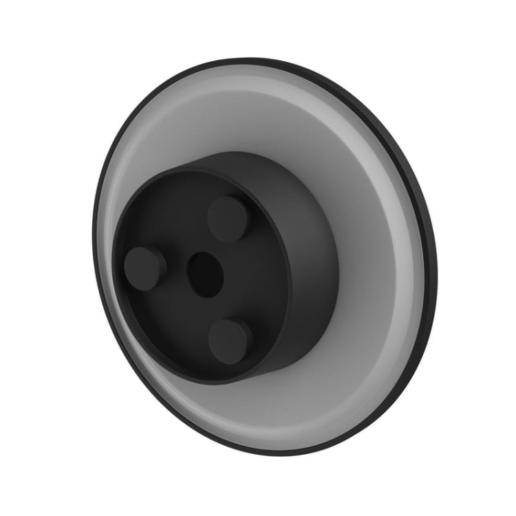 Oprawa elewacyjna LED PIATTA 9W CCT 1125lm czarna IP44 Spectrum tył.jpg