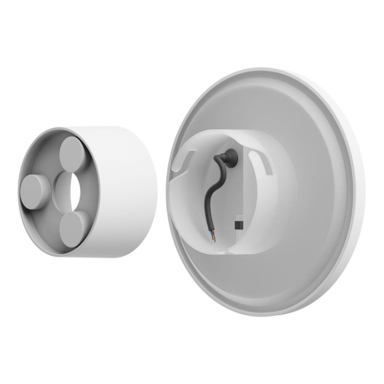 Oprawa elewacyjna LED PIATTA 12W CCT 1500lm biała Φ180mm IP44 Spectrum montaż.jpg