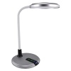 Lampka biurkowa PLATON 6.5W CCT 510lm ściemnialna IP20 srebrna STRÜHM podświetlony panel.jpg