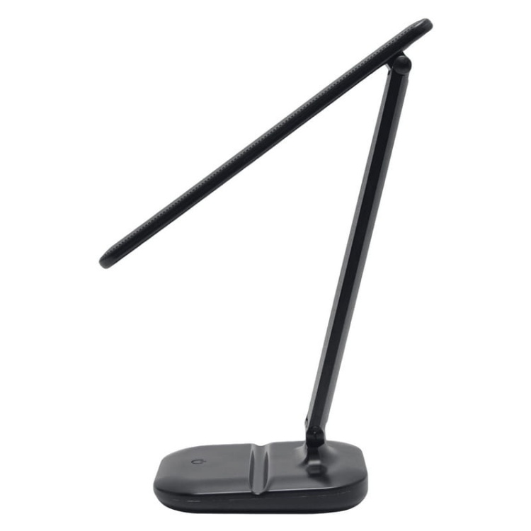 Lampka biurkowa ZET 5W CCT 350lm czarna 90° IP20 ściemnialna STRÜHM bok.jpg