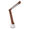 Lampka biurkowa GIBON 8W CCT 280lm biało-brązowa 120° IP20 ściemnialna STRÜHM.jpg