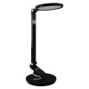 Lampka biurkowa RAGAS 9W CCT 560lm czarna 120° IP20 ściemnialna STRÜHM zaświecona.jpg