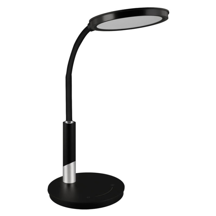 Lampka biurkowa SAMUEL 9W 4200K 500lm czarna 120° IP20 ściemnialna STRÜHM.jpg