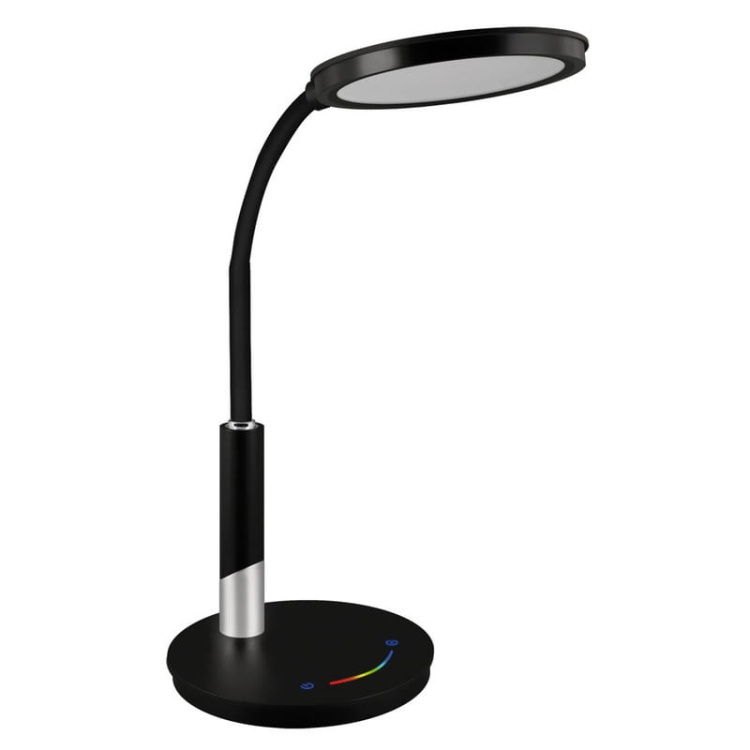 Lampka biurkowa SAMUEL 9W 4200K 500lm czarna 120° IP20 ściemnialna STRÜHM panel dotykowy.jpg