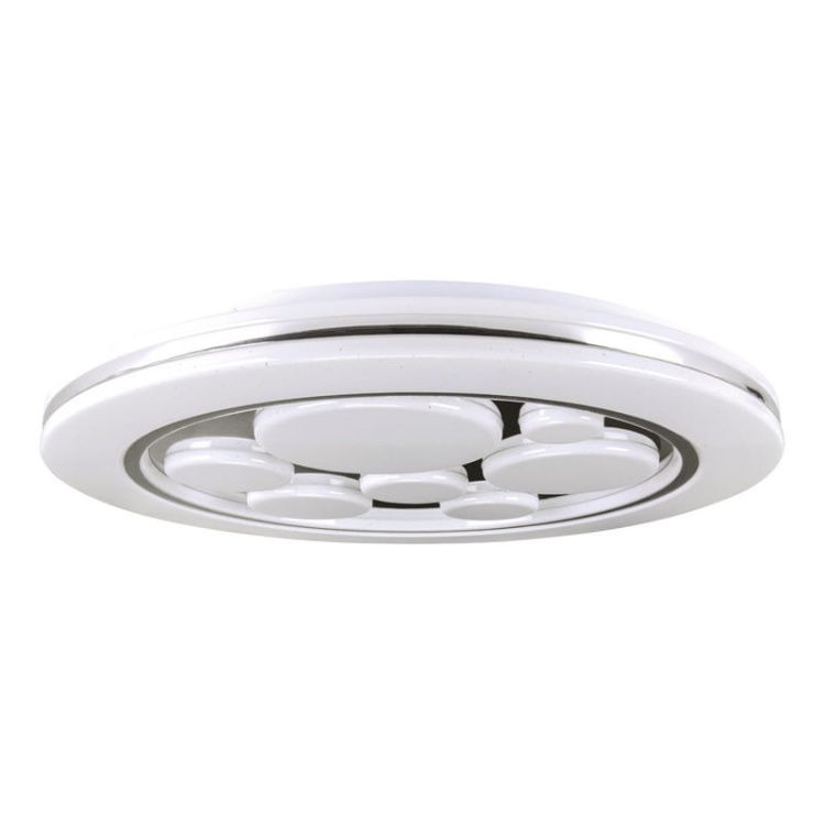 Plafoniera LED DROPS C 24W 140° CCT ściemnialna Ø390mm biała IP44 STRÜHM bok.jpg