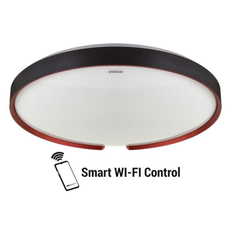 Plafoniera LED ESPERANTO C 48W 160° CCT ściemnialna Ø490mm biała SMART WiFi IP44 STRÜHM.jpg