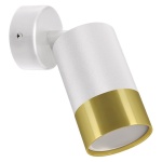 Spot 1-punktowy regulowany PUZON SPT GU10 35W biało-złoty IP20 STRÜHM.jpg