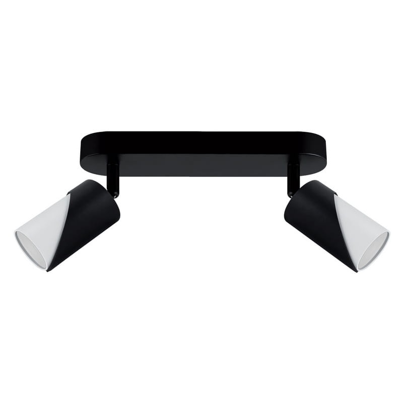 Spot 2-punktowy ZEBRA SPT 2xGU10 2x35W czarno-biały STRÜHM.jpg