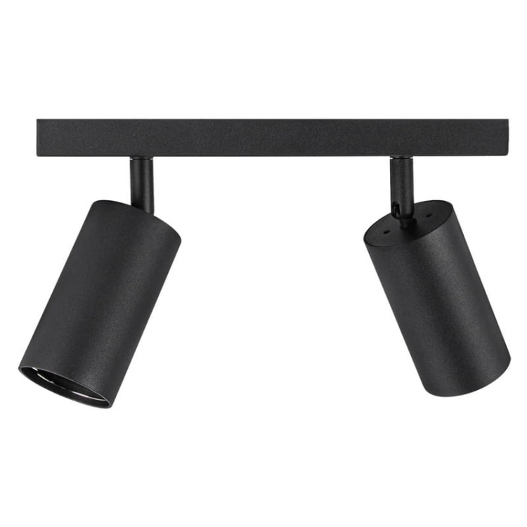 Spot 2-punktowy MANAM 2xGU10 2x35W czarny STRÜHM bok.jpg
