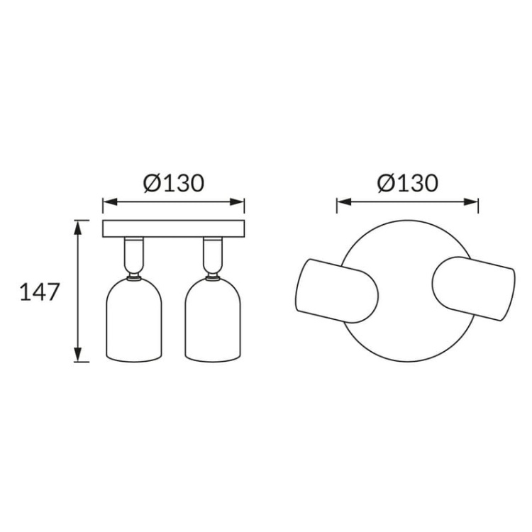 Spot 2-punktowy BOGNA 2xGU10 2x20W biały STRÜHM wymiary.jpg