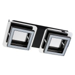 Spot 2-punktowy LIPSK LED 2x5W 4200K 2x300lm 280mm chromowo-czarny STRÜHM.jpg