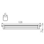 Oprawa hermetyczna liniowa LED TP STRONG ECO TW 120cm 46WNW 4000K 6000lm IP65 Kanlux 33164 wymiary