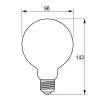 Żarówka MAS VLE LEDbulb D 4=25W E27 818 G93 GOLDSP G 250lm 1800K ściemnialna PHILIPS wymiary.jpg