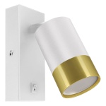 Kinkiet PUZON WLL GU10 35W biało-złoty IP20 STRÜHM.jpg