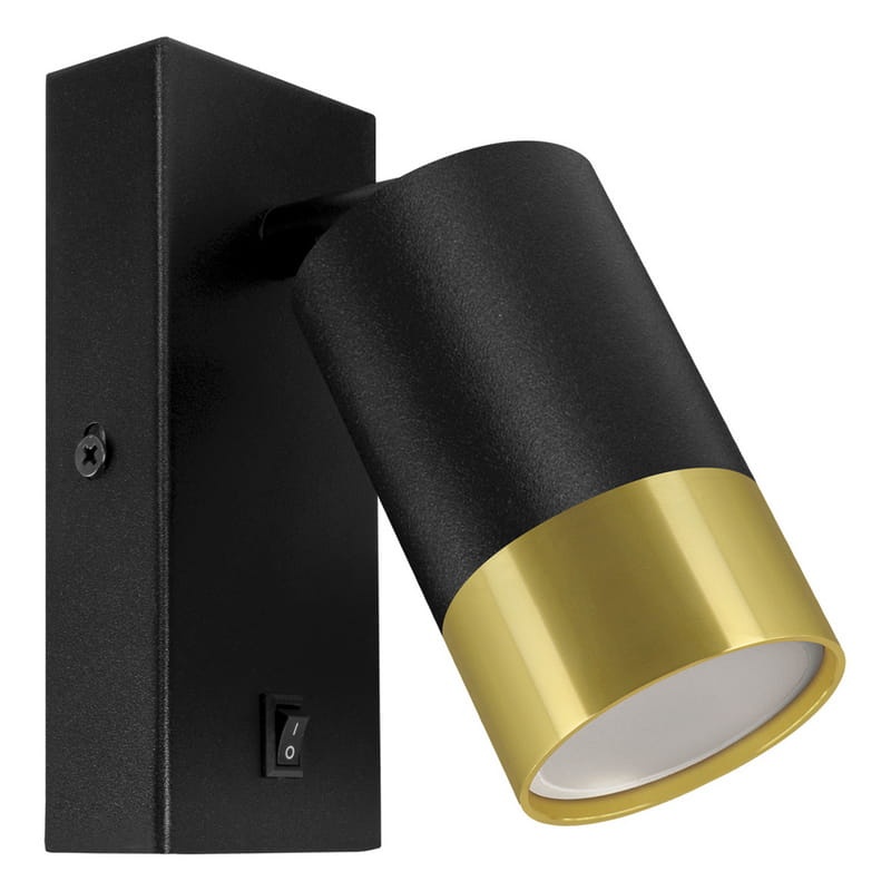 Kinkiet PUZON WLL GU10 35W czarno-złoty IP20 STRÜHM.jpg