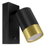 Kinkiet PUZON WLL GU10 35W czarno-złoty IP20 STRÜHM.jpg