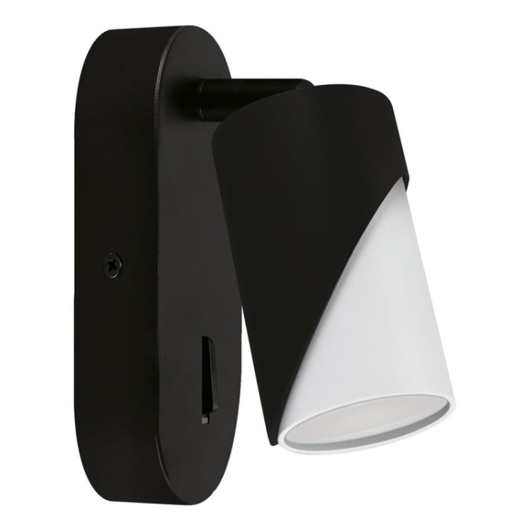 Spot 1-punktowy ZEBRA WLL GU10 35W czarno-biały STRÜHM.jpg