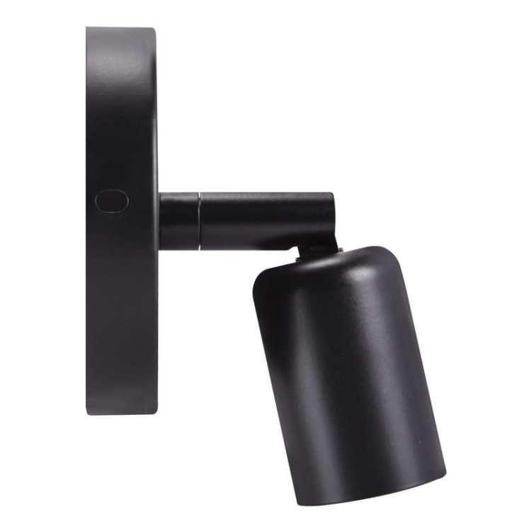 Kinkiet UNO E27 max 40W IP20 czarna STRÜHM bok.jpg