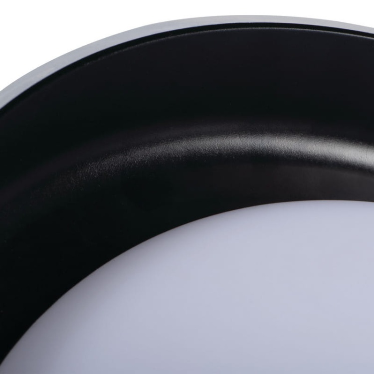 Plafoniera NIFU LED 17,8W 4000K 1280lm ∅430mm biało-czarna IP20 Kanlux 37319 zbliżenie.jpg