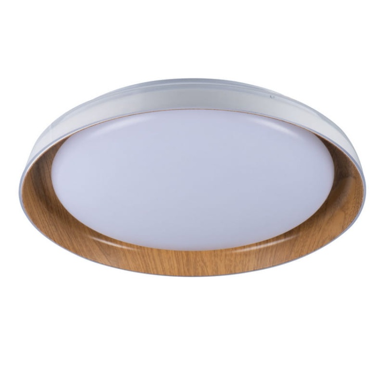 Plafoniera NIFU LED 17,8W 4000K 1320lm ∅430mm biała brąz IP20 Kanlux 37317